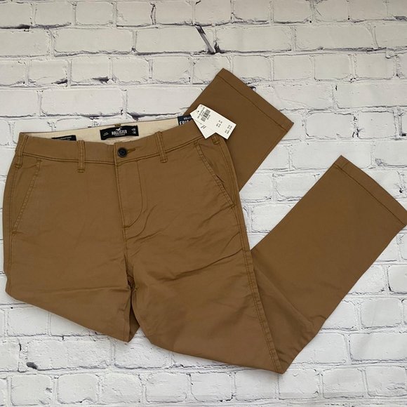 hollister epic flex slim straight chino pants